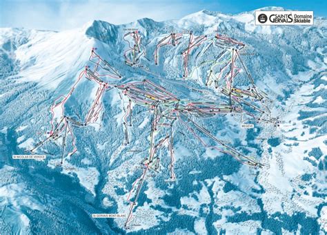 St Gervais Piste Map | Gadgets 2018