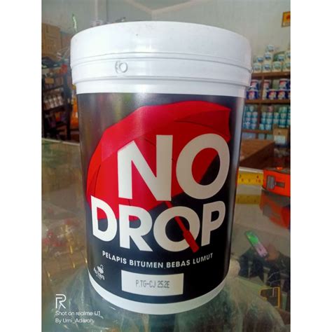 Jual No Drop Bitumen Black Kg Cat Pelapis Anti Bocor Shopee Indonesia