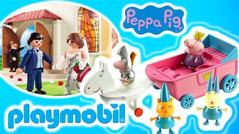 Świnka Peppa Playmobil Uroczystość ślubna bajki po polsku YouTube