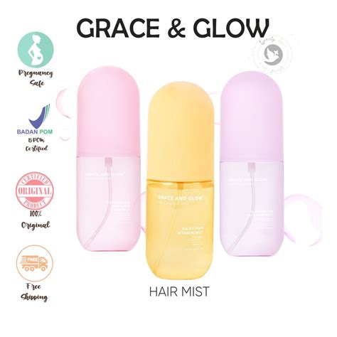 Jual Grace And Glow Hair Mist Indonesiashopee Indonesia