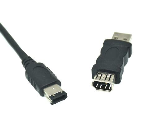 Firewire Ieee 1394 6 Pin Female To Usb Type A Male Adaptor Adapter Loxawork