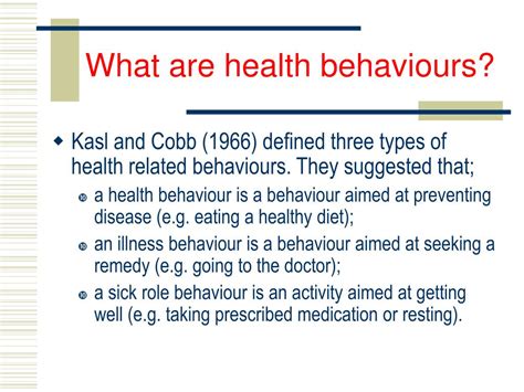 Ppt Lifestyles And Health Behaviour Powerpoint Presentation Free