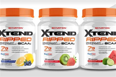 Xtend Ripped Adds Fat Loss Support To The Original Xtend Formula Stack D