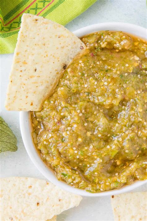 Salsa Verde The Ultimate Mexican Green Salsa Chili Pepper Madness