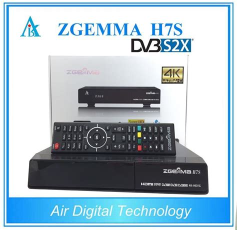 Zgemma H7s TV Box DVB S2 S2X DVB T2 C Tuner Built In DVB C And DVB T