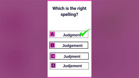 Test Your Spelling Skills Can You Choose The Correctly Spelled Words