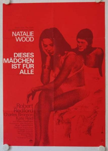 The Property Is Condemned Original Release German Movie Poster