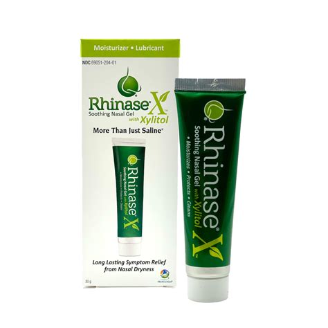 Rhinase X Nasal Gel Less Sneezing Itchiness Nasal Drip And Congestion