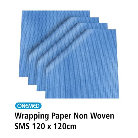 Wrapping Paper Sms Non Woven 120x120cm Onemed Onemed Store