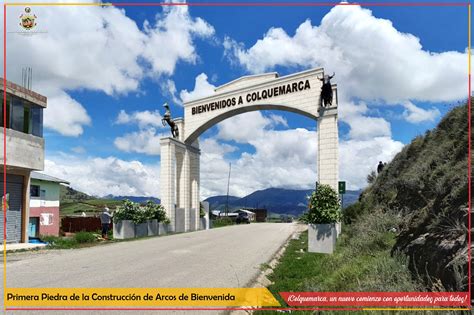 Colquemarca Se Renueva Se Coloc La Primera Piedra De Los Arcos De