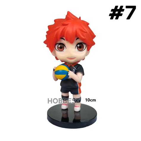 Action Figure Haikyuu Chibi Miniature Haikyu Cake Topper Display