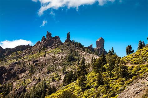 Roque Nublo Gran Canaria Canary License Image Lookphotos