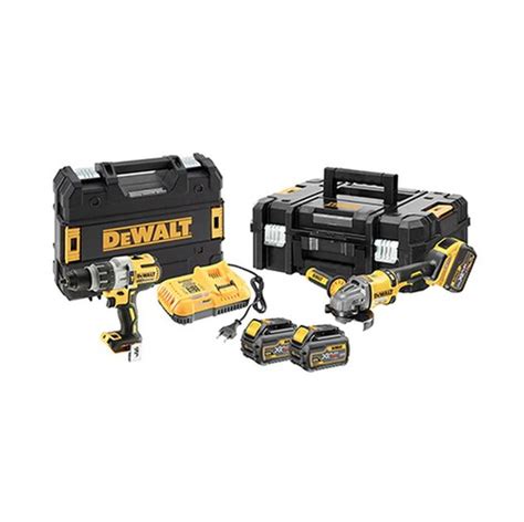 Kit XR FLEXVOLT Amoladora 125mm 54V Taladro Percutor 18V XRP 2