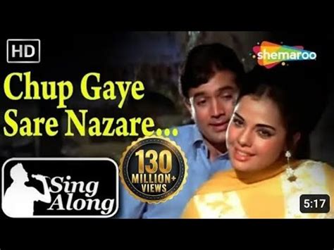 Chup Gaye Sare Nazare Song Mumtaz Rajesh Khanna Lata Mangeshkar