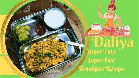 How To Make Daliya Broken Wheat Recipe Breakfast Recipe Weight Loss