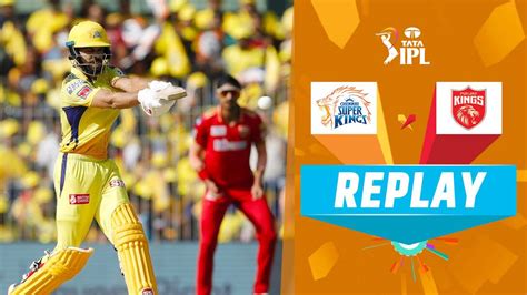 Watch Replay M41 CSK Vs PBKS Video Online HD On JioCinema