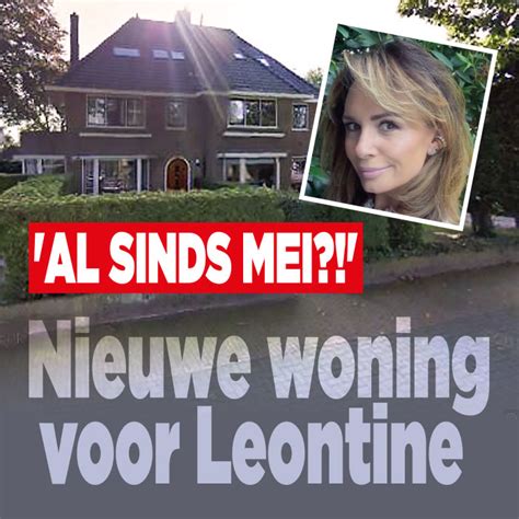 H Er Begint Leontine Borsato Haar Nieuwe Leven Ditjes En Datjes