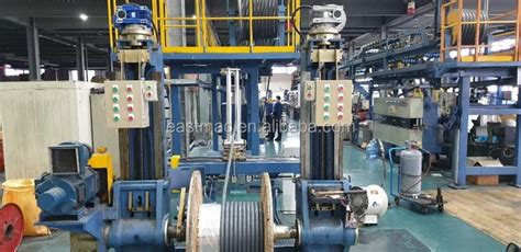 High Speed Insulation PE PVC LSZH HFFR Extruder For Power Cable Copper