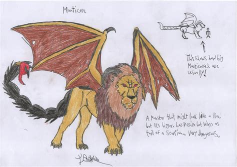 Manticore By Jwbtheuncanny On Deviantart