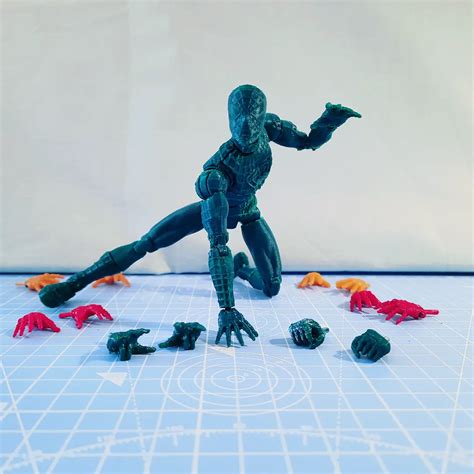 Free D File Custom Interchangeable Hands Mod For Super Poseable Spider