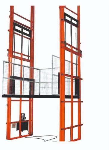 Fisher Double Mast Hydraulic Goods Lift Capacity Kg At Rs