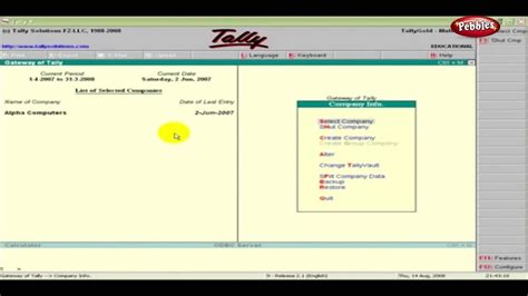 Learn Tally In English How To Start Tally Tally Erp Full Tutorial