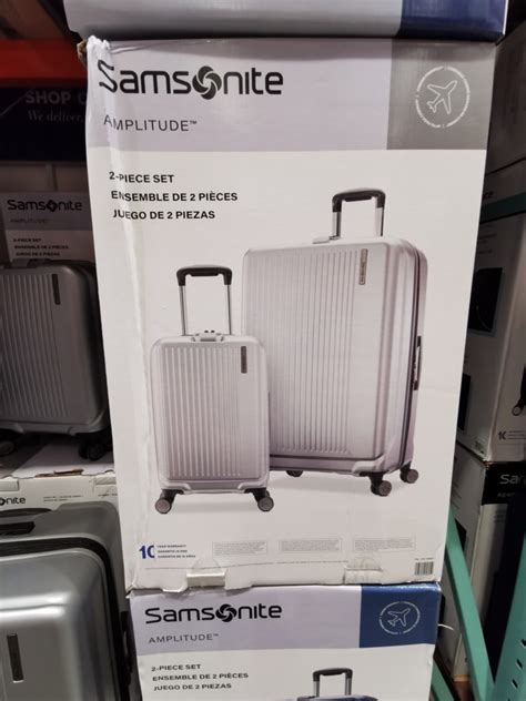 Costco Samsonite Amplitude Piece Hardside Set Costcochaser