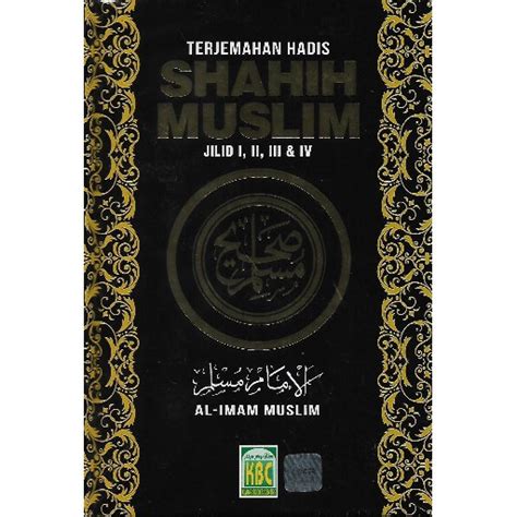 Limited Stock Terjemahan Hadis Sahih Muslim Jilid Dan