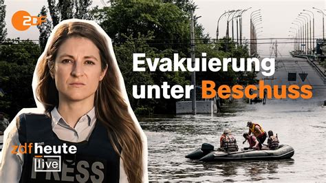 Beschuss in Cherson Alica Jung bei deutschem Helfer und im Gespräch