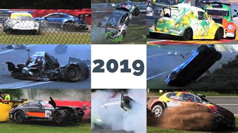 The Motorsport Crashes And Spins Of 2019 Compilation YouTube