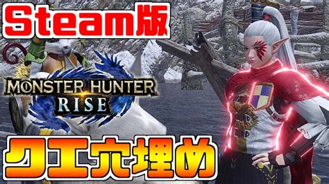 12【mhrise】steam版が狩猟解禁！『モンスターハンターライズ』pc版でも一狩り行こうぜ！ライトボウガンソロ攻略実況プレイ！クエスト