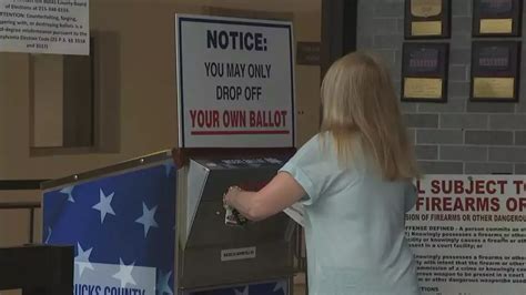 Nearly 40 000 Early Votes Already Cast In Bucks County But Election