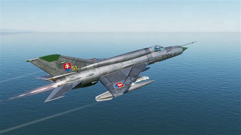 Slovakia Mig 21mf7704june 2002