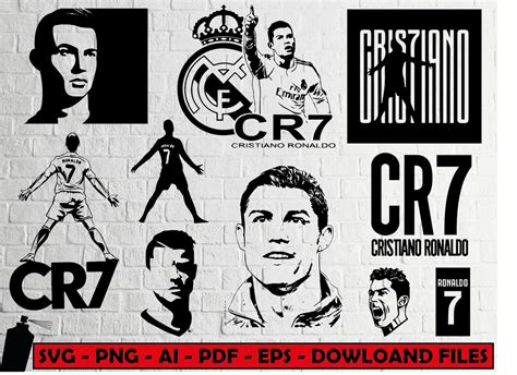 Cristiano Ronaldo Svg Cr Svg Laser Cut Files Cricut Etsy Uk