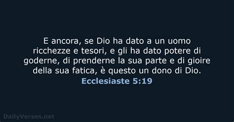 Ecclesiaste 5 19 Versetto Della Bibbia NR06 DailyVerses Net