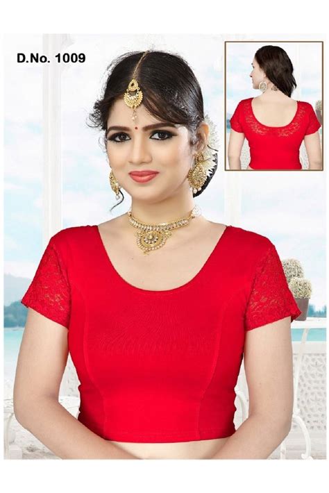 Red Ladies Fashion Silk Blouse At Rs 130 Piece In Surat Id 23238549373