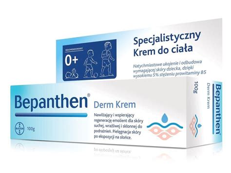 Bepanthen Derm Krem 100g Blizny Rany Oparzenia Problemy Skórne