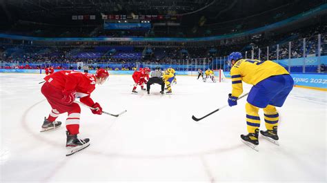 IIHF - Gallery: ROC vs Sweden (SF) - 2022 Olympic Men's Ice Hockey ...