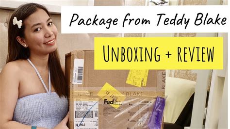 Unboxing My First Teddy Blake Bag Review Youtube