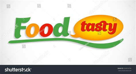 Food Tasty Yummy Symbols Logos Food Stock Vector (Royalty Free) 324974756 | Shutterstock