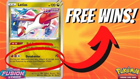 This Fusion Strike Latias Deck Gives You Free Wins Youtube