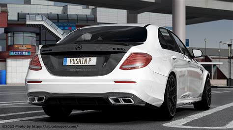 【assetto Corsa】メルセデス ベンツ E63s Amg Pushin P Tuned Mercedes Benz E63 S Amg 4matic Pushin P Tuned