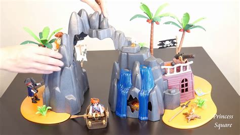 Playmobil Pirate Treasure Island 6679 Playmobil Pirates Collection Part Part 7 Youtube