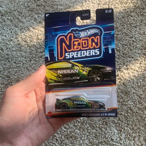 Mattel Toys Hot Wheels Neon Speeders Nissan Gtr R Walmart Exclusive Poshmark