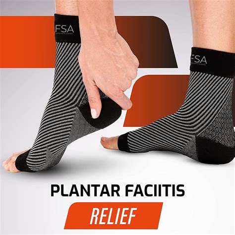 Black Plantar Fasciitis Compression Socks - Plantar Fasciitis Socks ...