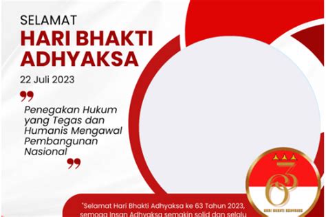 Link Twibbon Hari Bhakti Adhyaksa Gratis Tanggal Juli