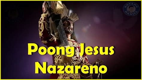 POONG JESUS NAZARENO / MAHAL NA POONG JESUS NAZARENO / NAZARENO SONG ...