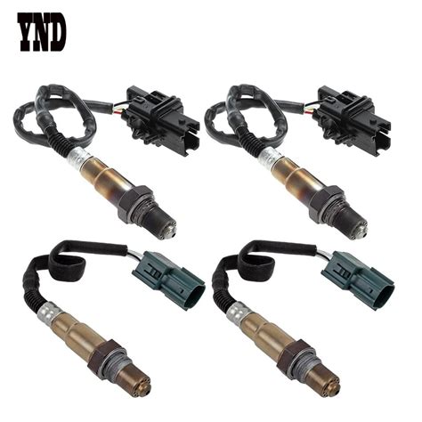 4pcs Air Fuel Ratio Oxygen O2 Sensor 1 2 Fit 2004 Nissan Pathfinder