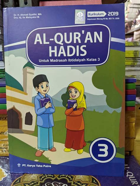 Promo Buku Siswa Al Quran Hadis Qurdis Kelas Iii Toha Putra Edisi