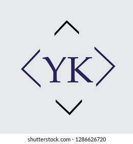 Yk Logo Design Stock Vector Royalty Free 1286626720 Shutterstock